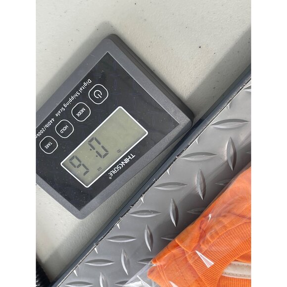 Homefield Crewneck Short Sleeve TShirt Men XL Orange Cotton Poly Plain Basic Tee - Picture 6 of 6